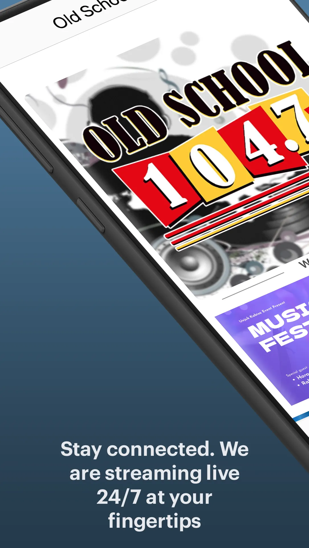 Old School 1047 | Indus Appstore | Screenshot