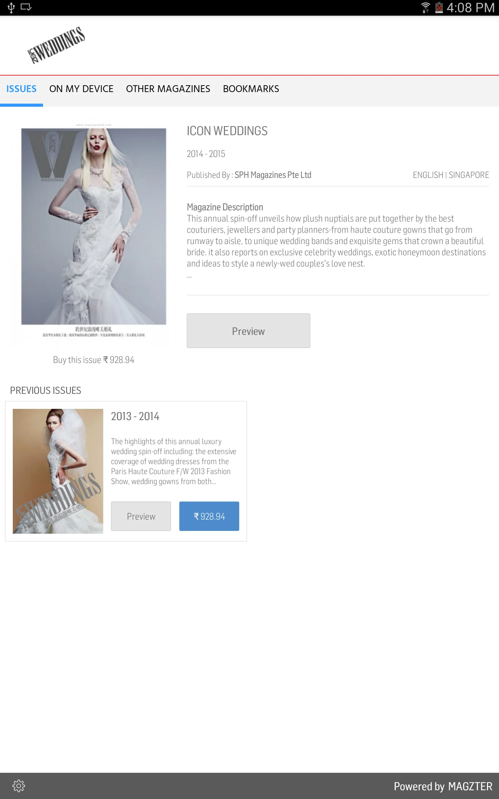 ICON WEDDINGS | Indus Appstore | Screenshot