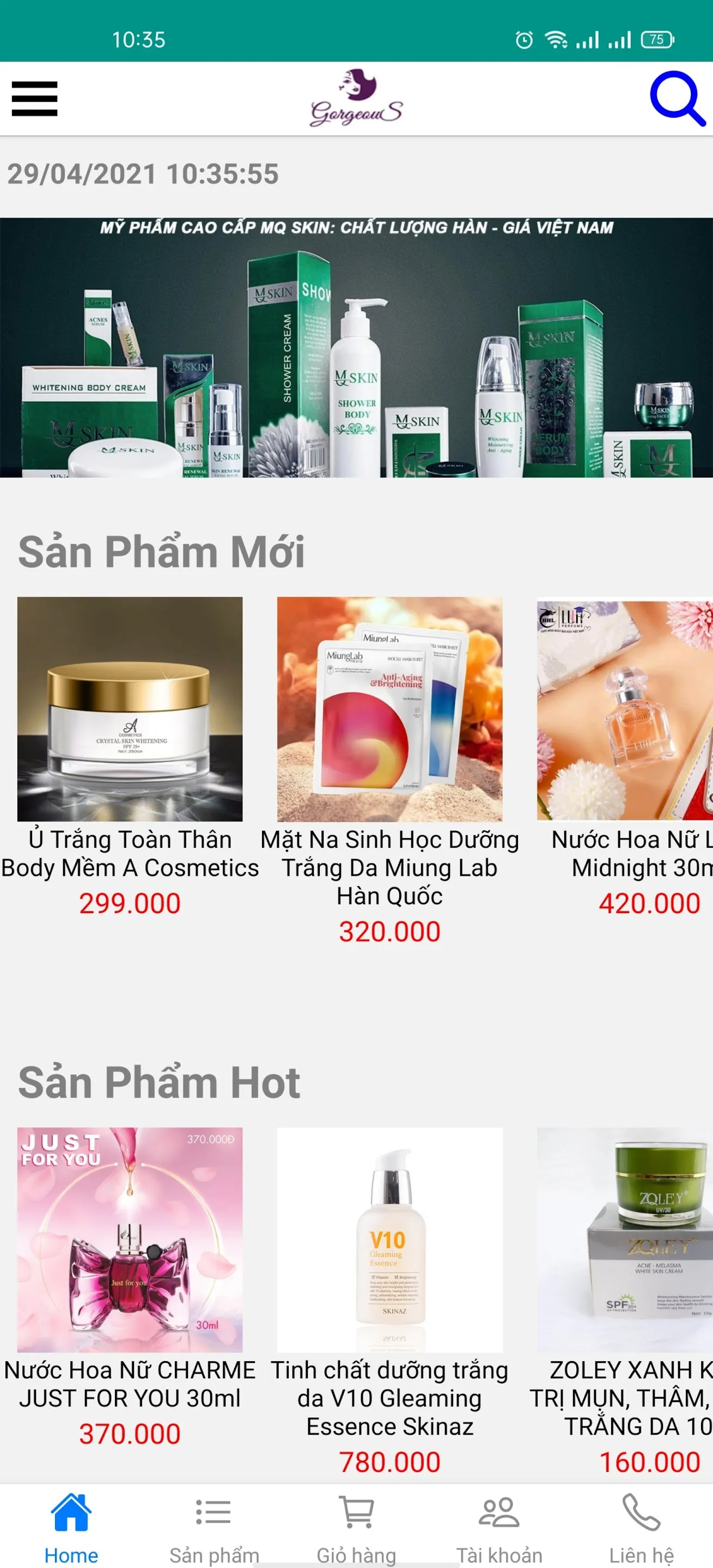 Store Mỹ Phẩm | Indus Appstore | Screenshot