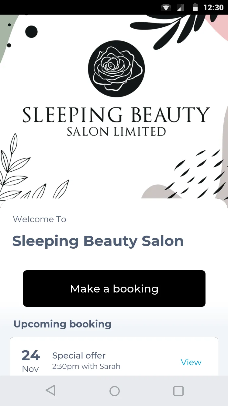 Sleeping Beauty Salon | Indus Appstore | Screenshot