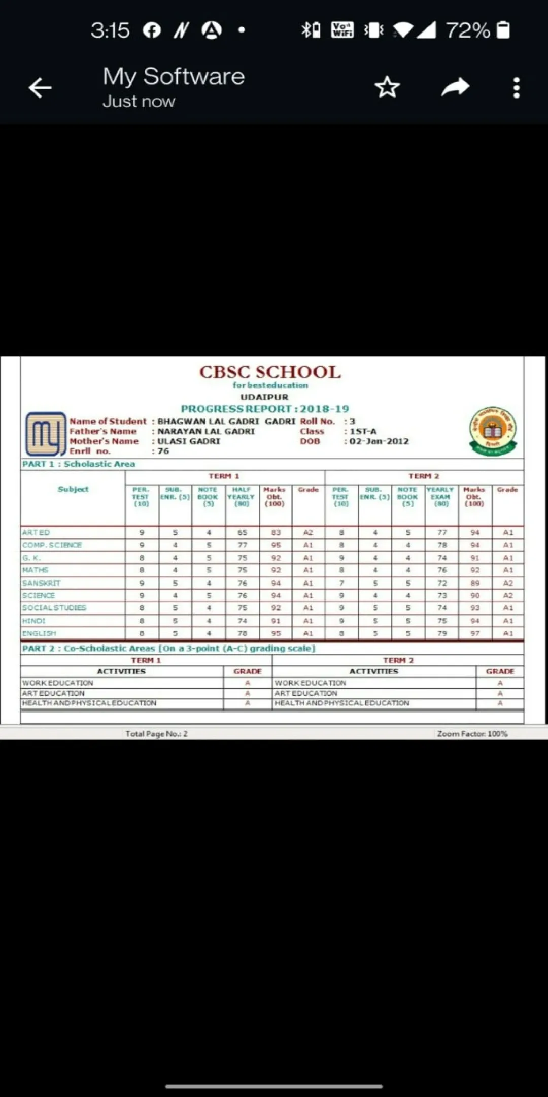 Saraswati Modern School Bansur | Indus Appstore | Screenshot