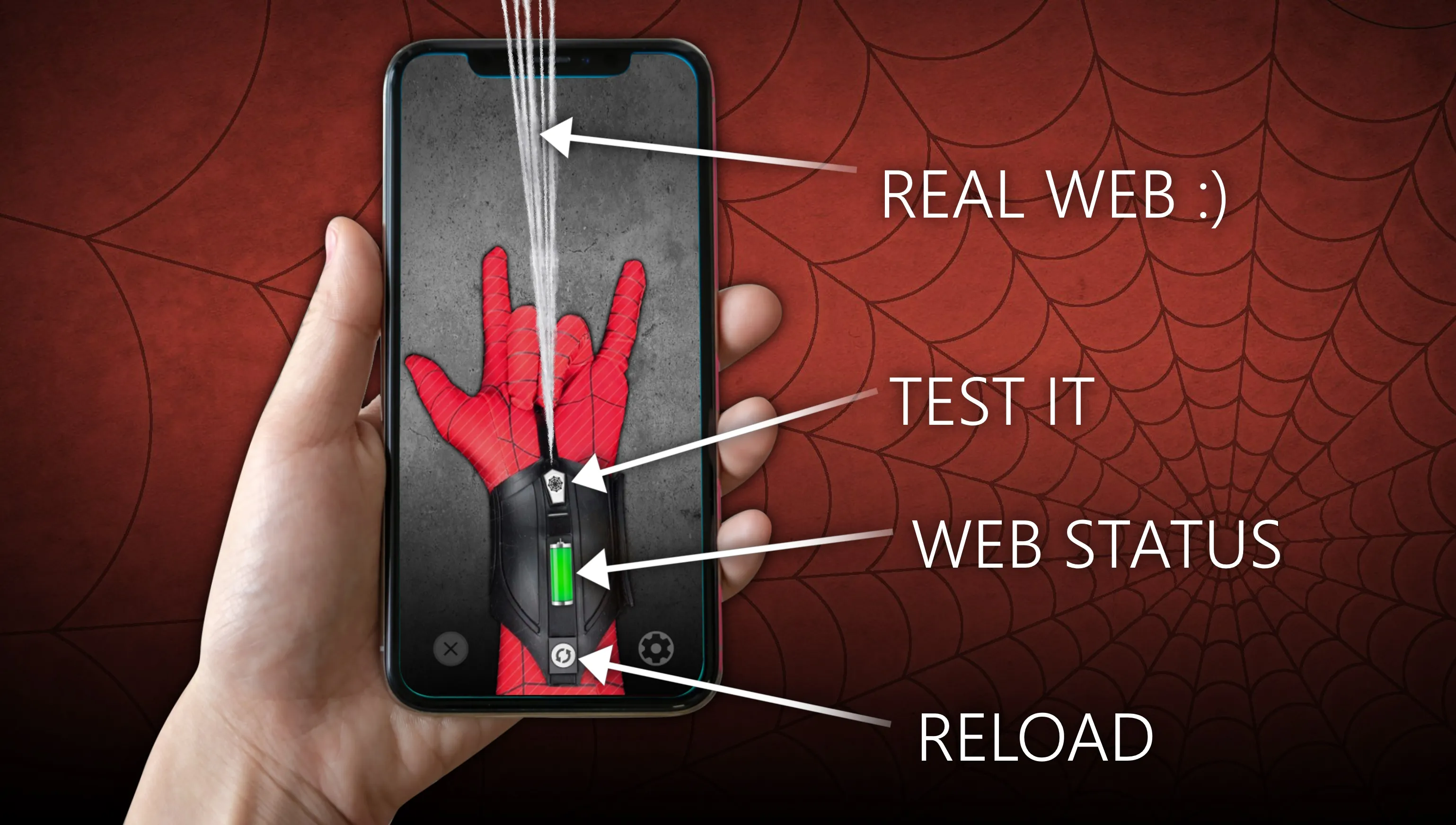 Spider Web Shooter Simulator | Indus Appstore | Screenshot