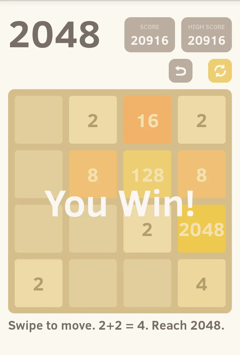 2048 | Indus Appstore | Screenshot