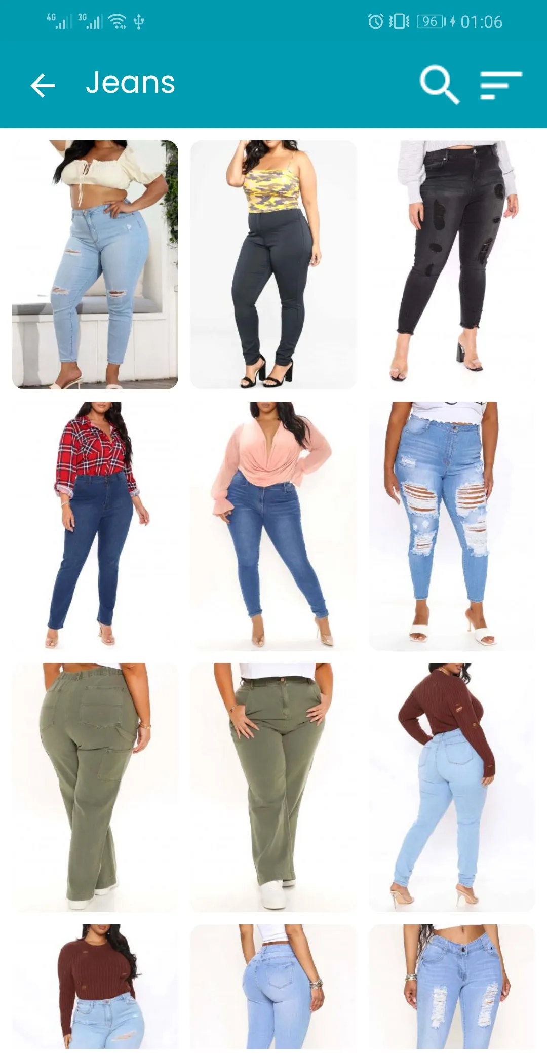 Plus size jeans for women | Indus Appstore | Screenshot