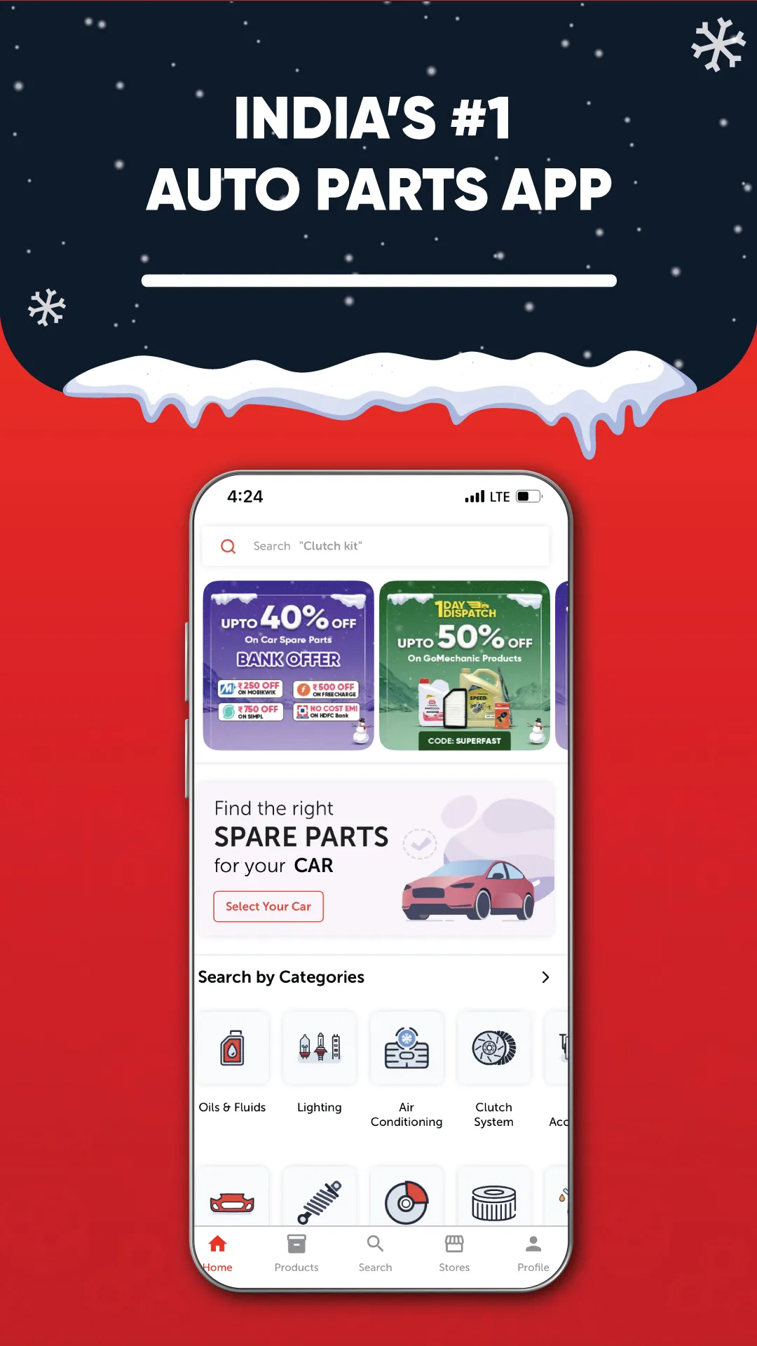 GoMechanic Spares - Car Parts | Indus Appstore | Screenshot