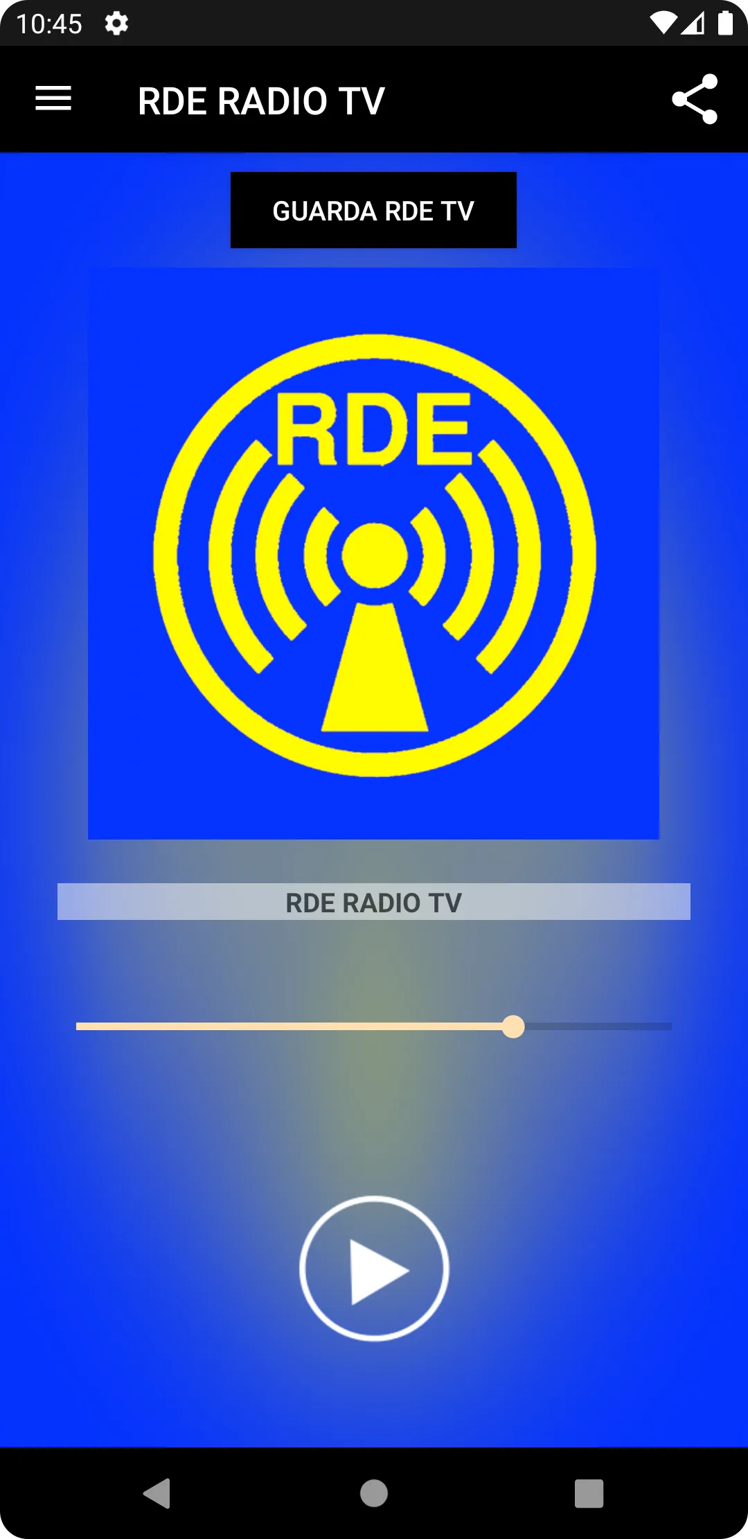 RDE RADIO TV | Indus Appstore | Screenshot