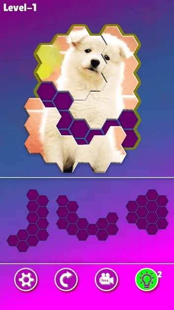 Dogs Jigsaw! - Hexa Puzzle | Indus Appstore | Screenshot