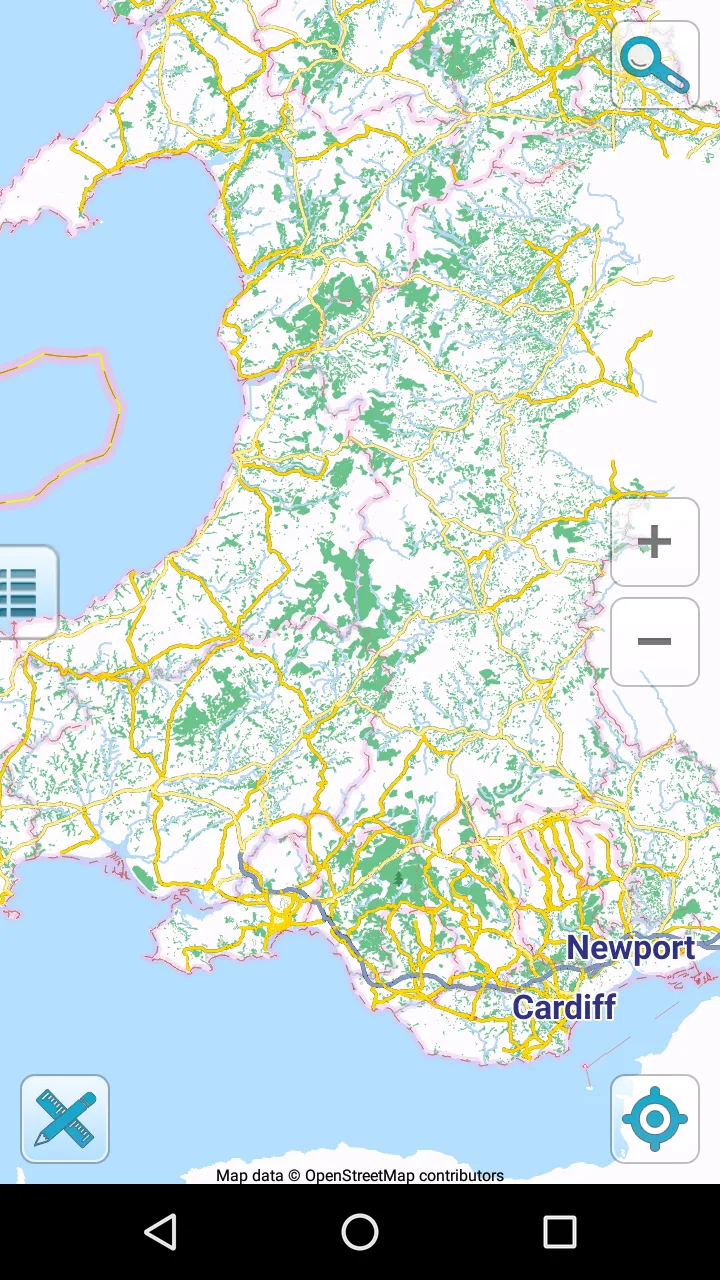 Map of Wales offline | Indus Appstore | Screenshot