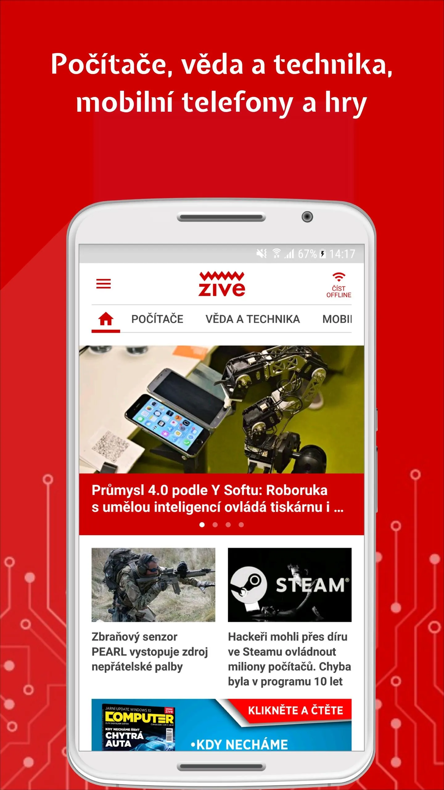 Živě.cz | Indus Appstore | Screenshot