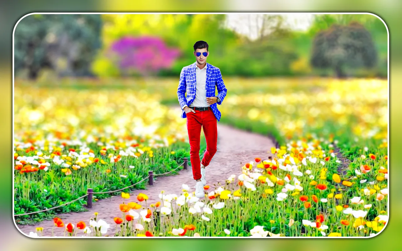 Garden photo editor and frames | Indus Appstore | Screenshot