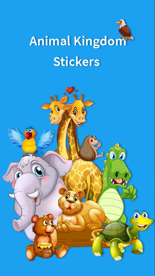 Animal Kingdom Stickers | Indus Appstore | Screenshot