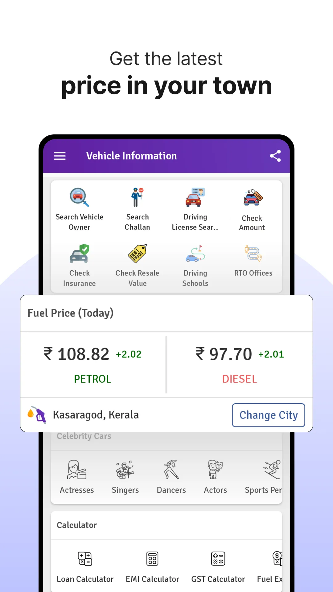 RTO Vehicle Info App, Challan | Indus Appstore | Screenshot