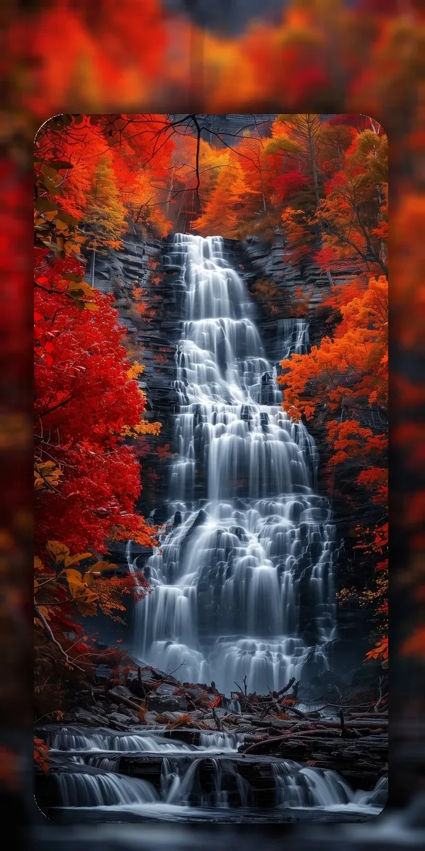 Waterfall Wallpaper 4K | Indus Appstore | Screenshot