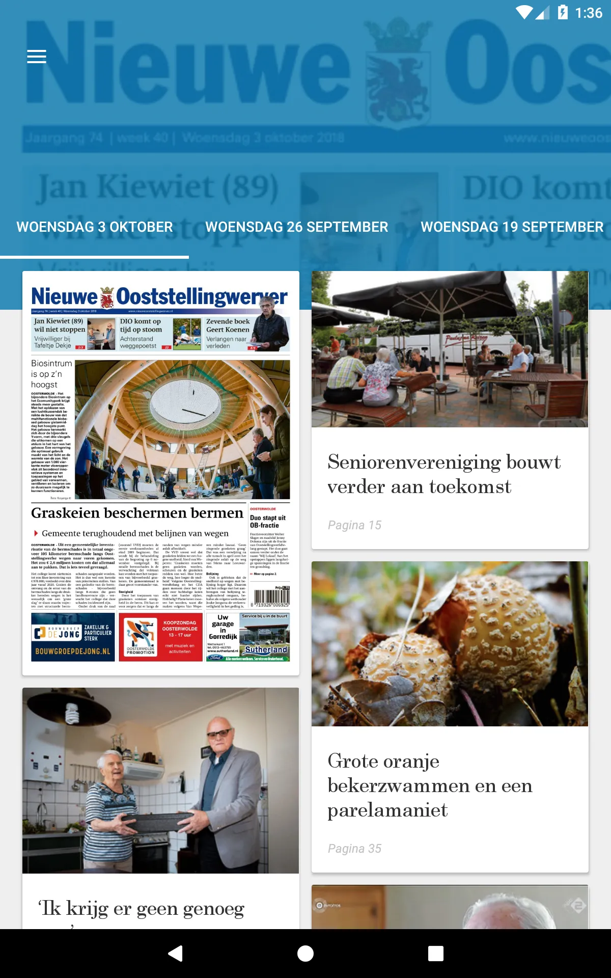 Nieuwe Ooststellingwerver | Indus Appstore | Screenshot