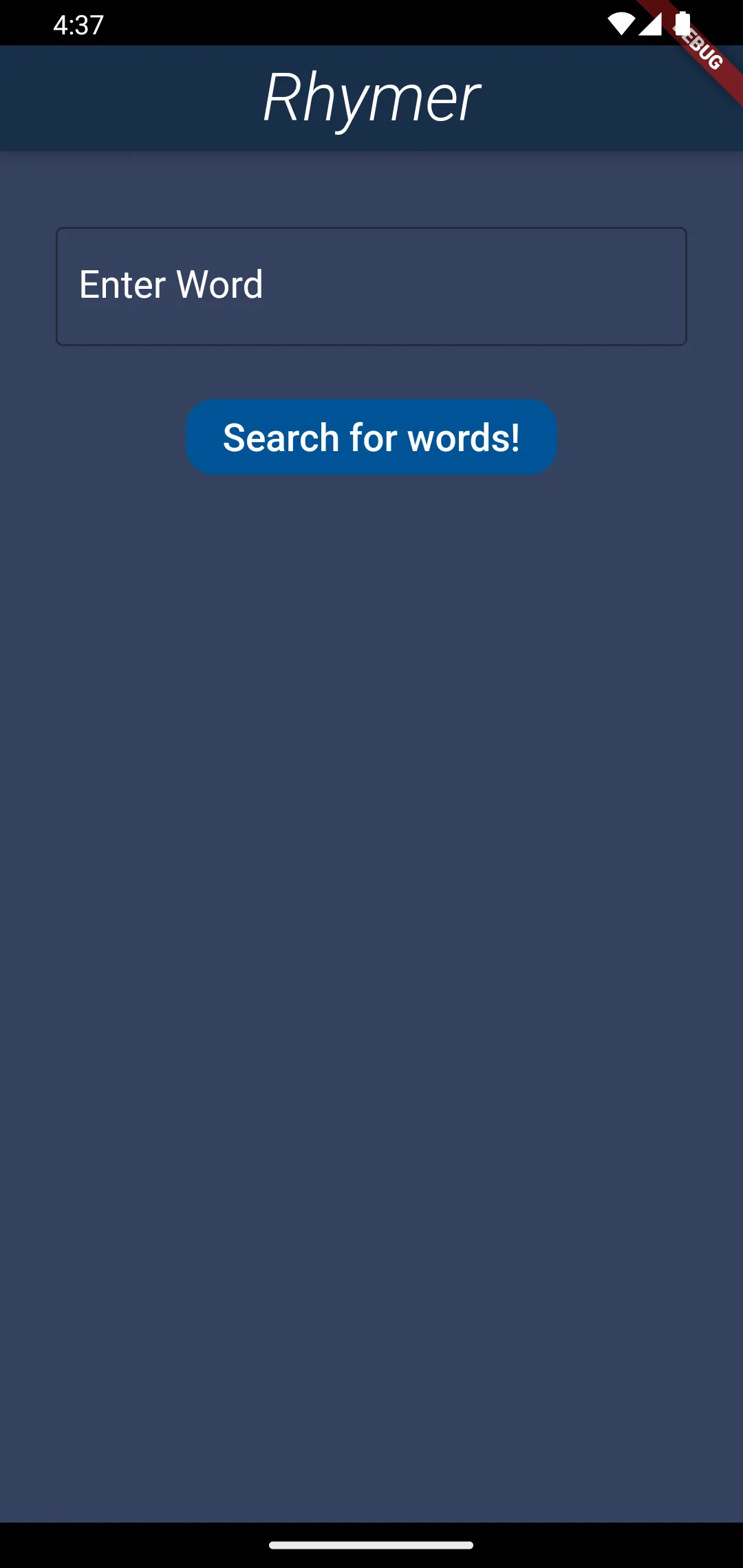 Rhymer: Rhyming words finder | Indus Appstore | Screenshot