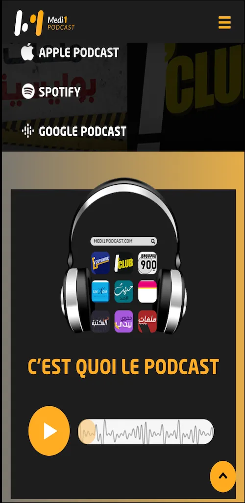 Medi1 Podcast | Indus Appstore | Screenshot