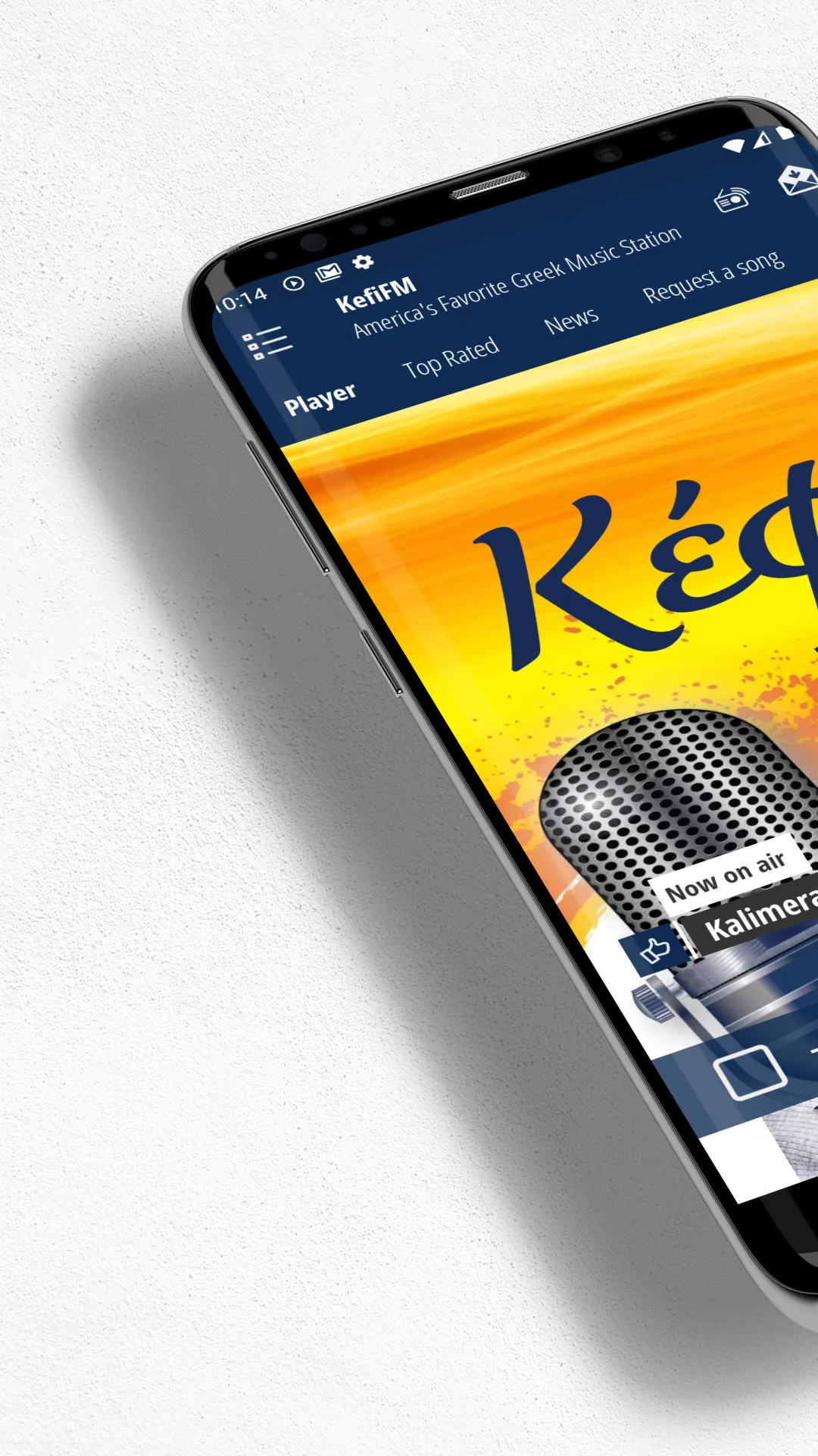 KefiFM | Indus Appstore | Screenshot