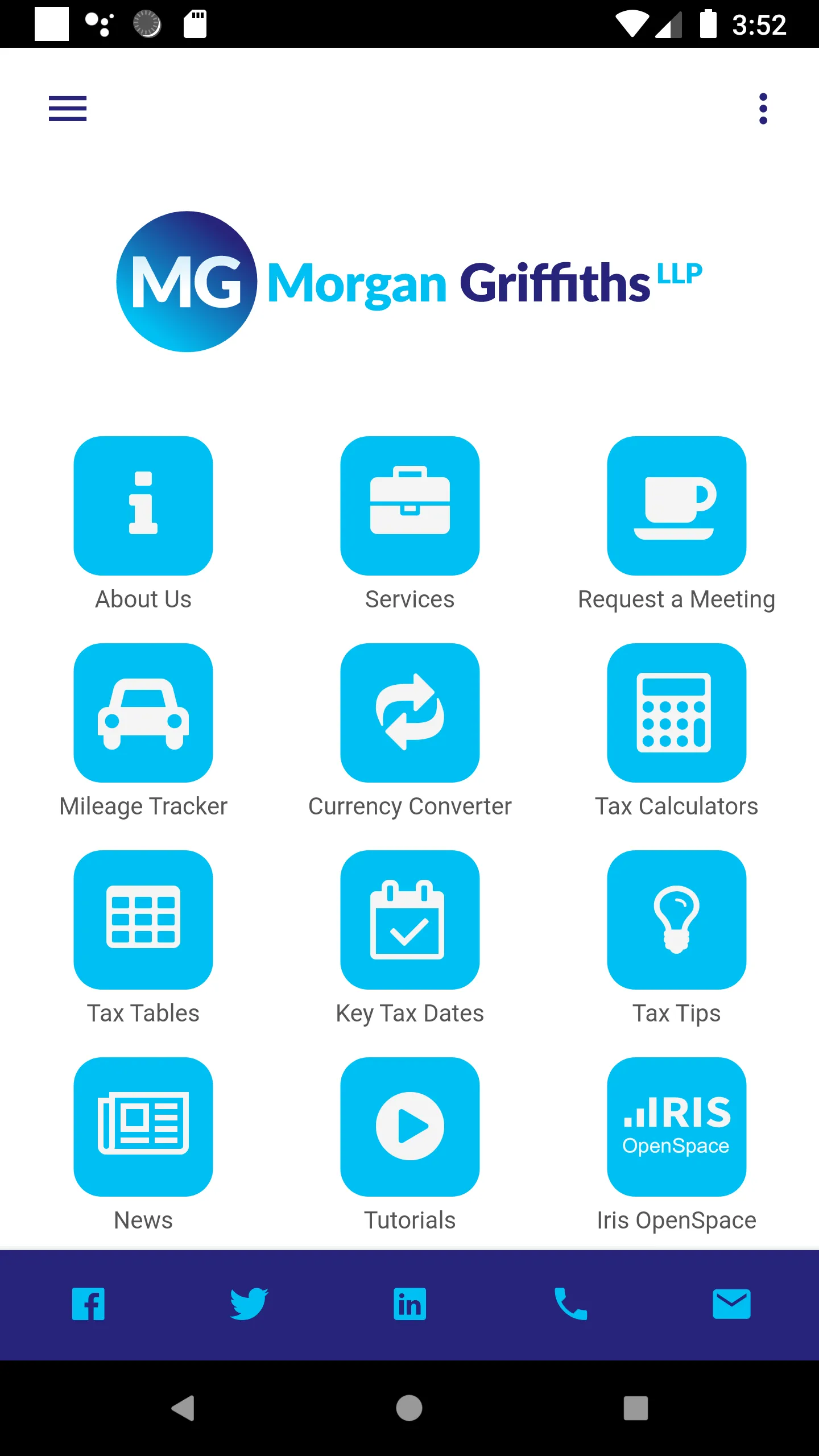 Morgan Griffiths Accountants | Indus Appstore | Screenshot