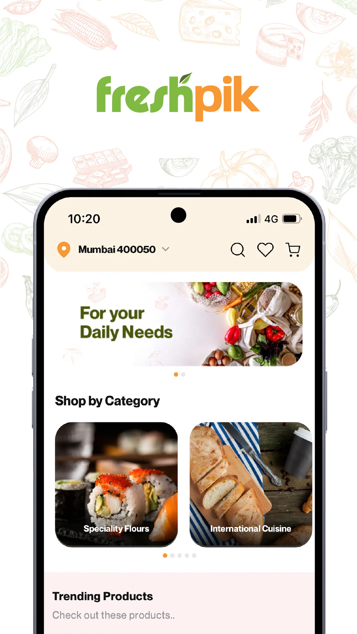 Freshpik: Gourmet Grocery App | Indus Appstore | Screenshot