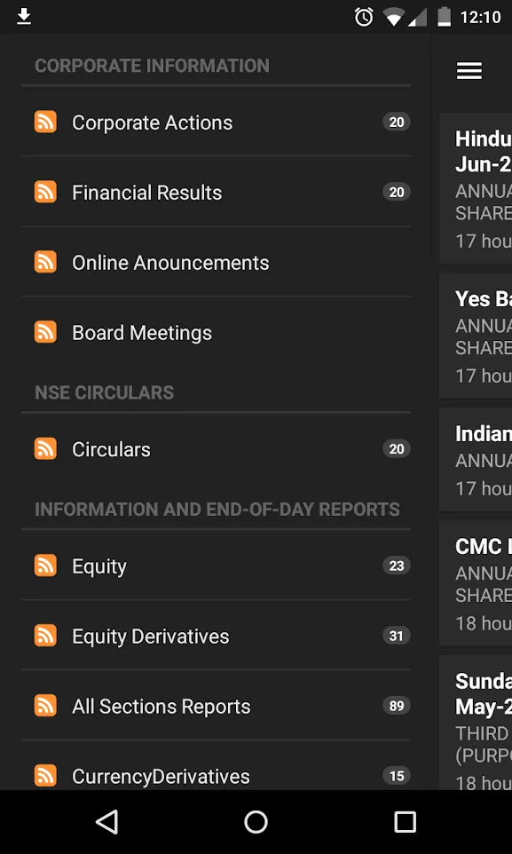 Indian Stock Market News | Indus Appstore | Screenshot