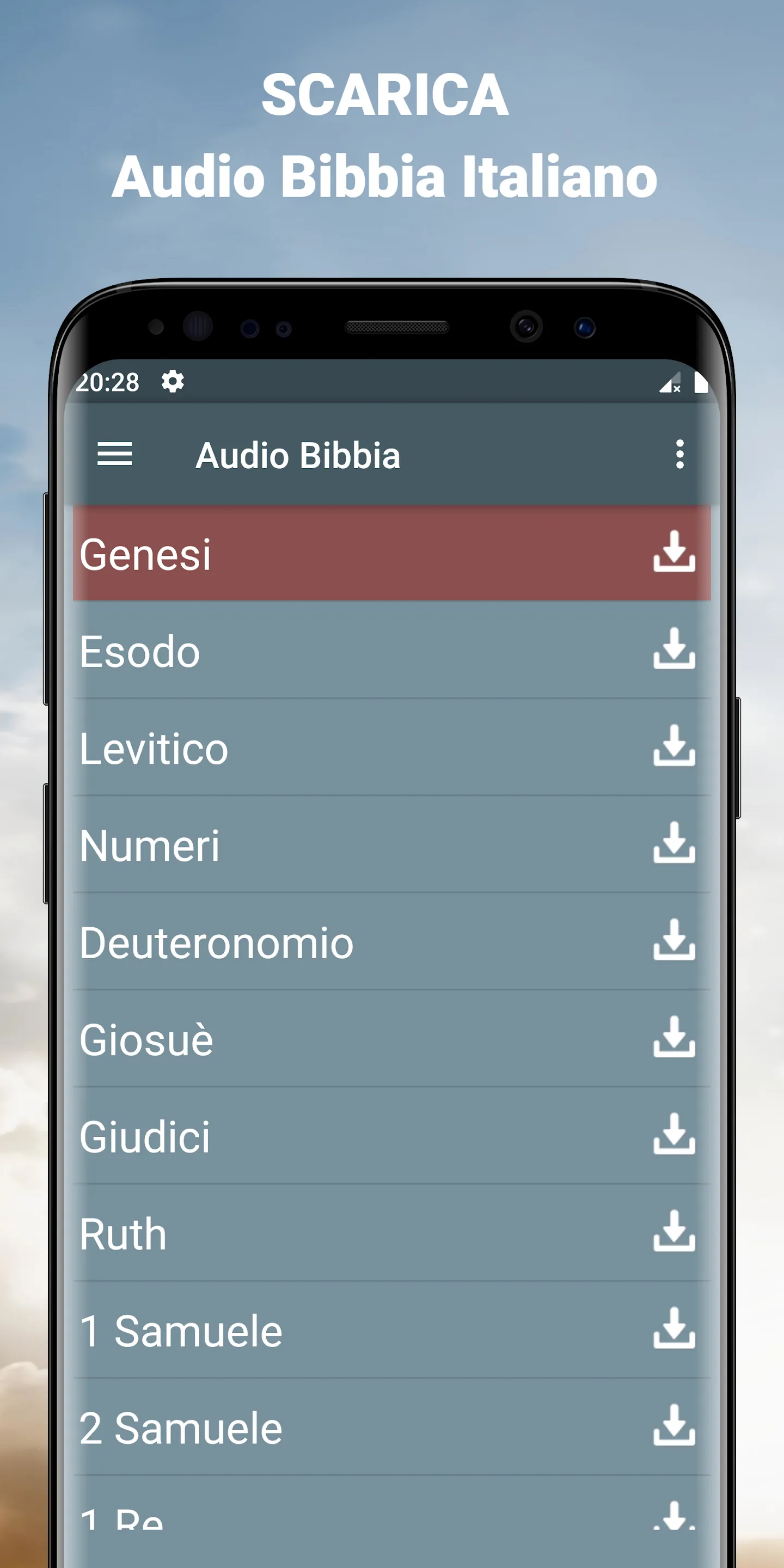 Audio Bibbia Italiano mp3 app | Indus Appstore | Screenshot