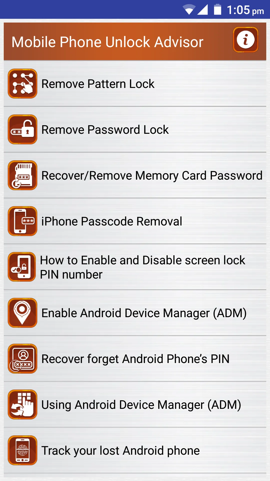 Clear Mobile Password PIN Help | Indus Appstore | Screenshot