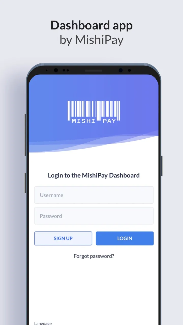 MishiPay Dashboard | Indus Appstore | Screenshot