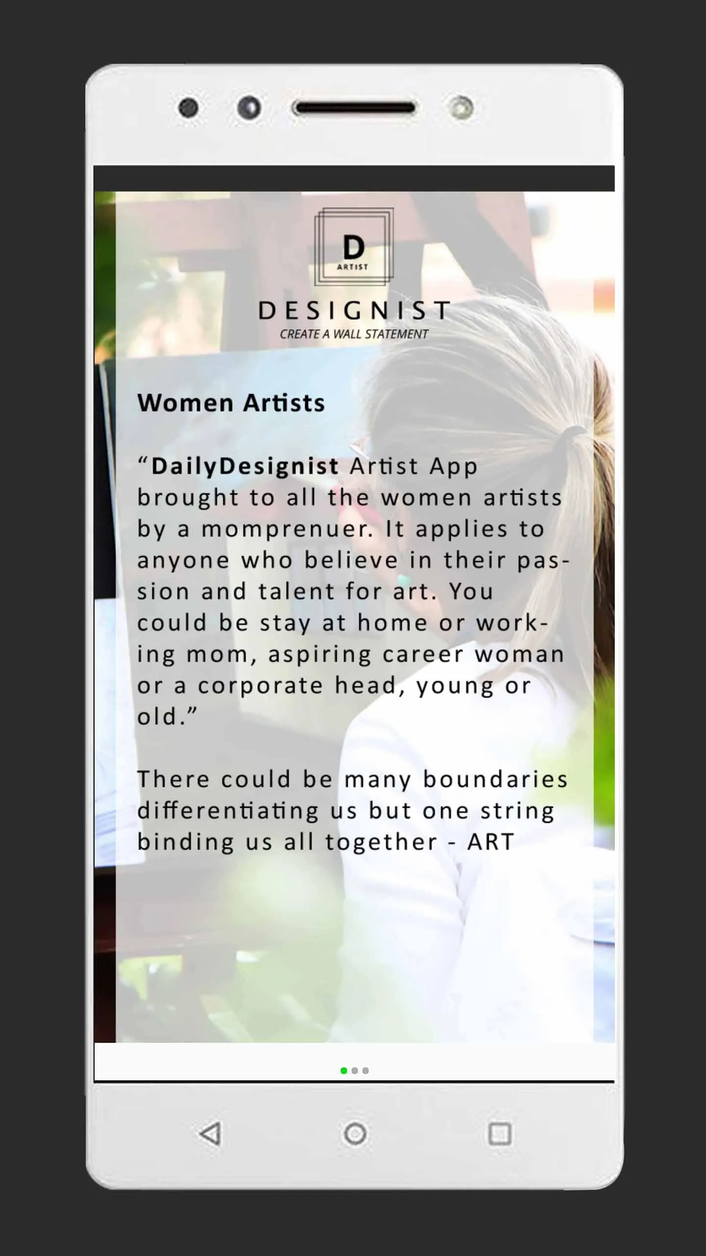 DailyDesignist Artists | Indus Appstore | Screenshot