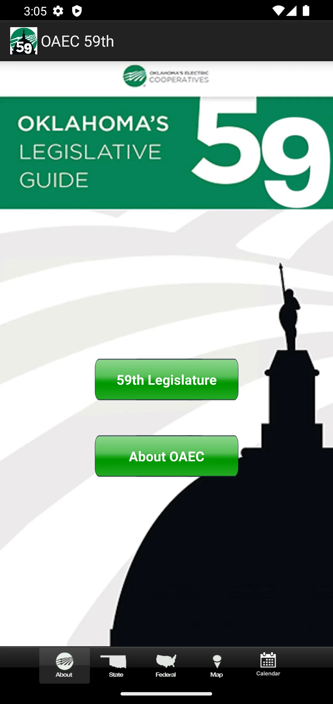 Oklahoma Legislative Guide | Indus Appstore | Screenshot