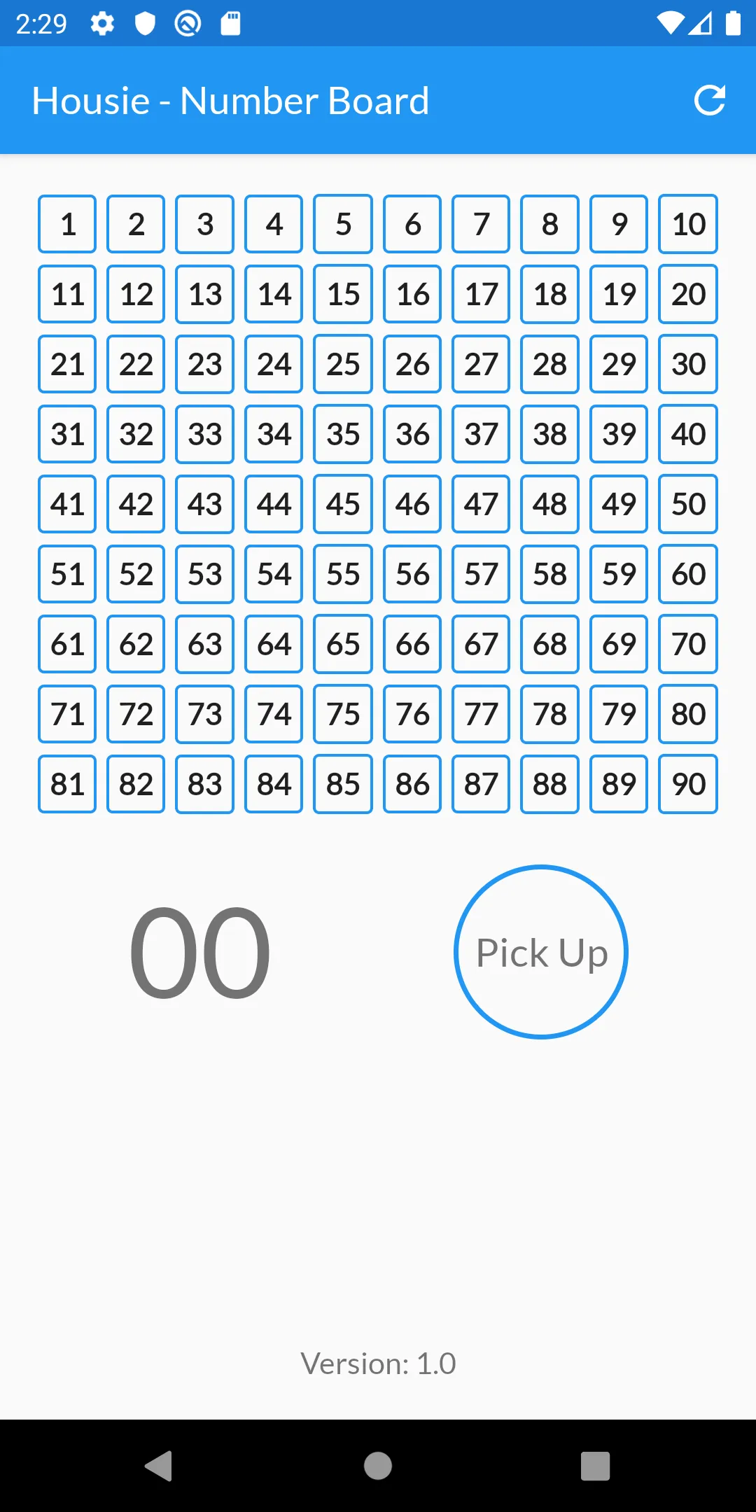 Housie Board - Number Picker | Indus Appstore | Screenshot