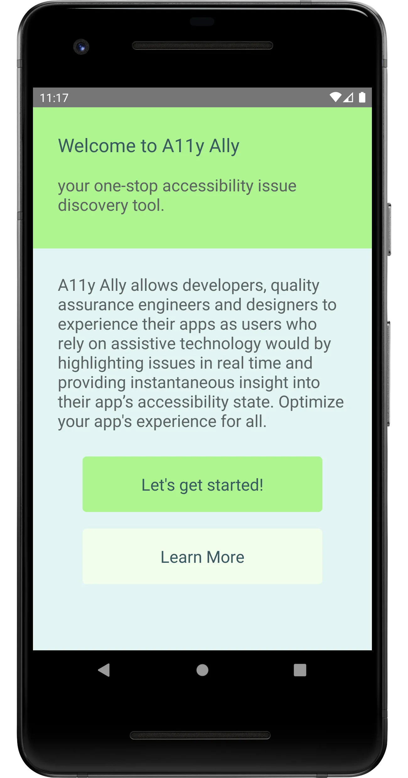 A11y Ally | Indus Appstore | Screenshot