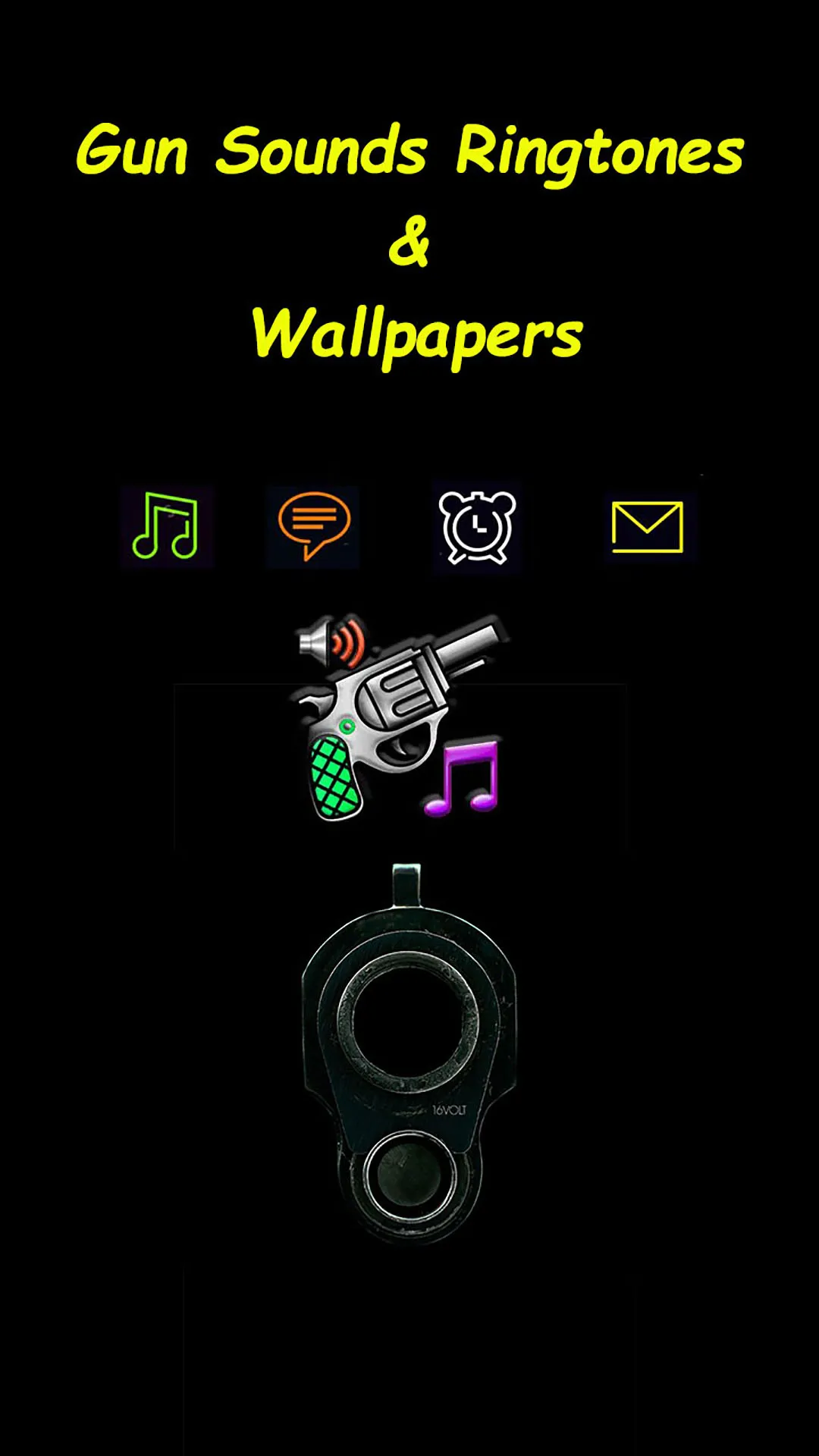 Gun Sounds Ringtones Wallpaper | Indus Appstore | Screenshot