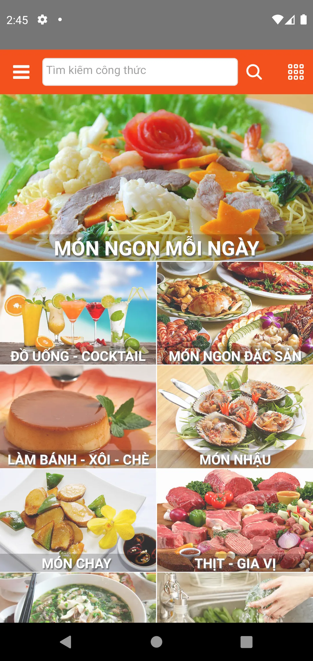 365 món ăn ngon mỗi ngày | Indus Appstore | Screenshot