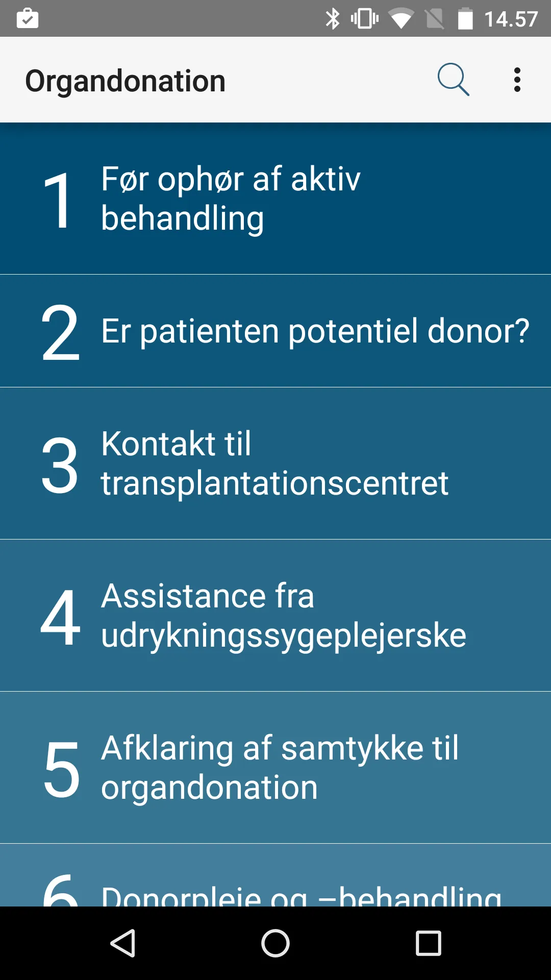 Organdonation | Indus Appstore | Screenshot