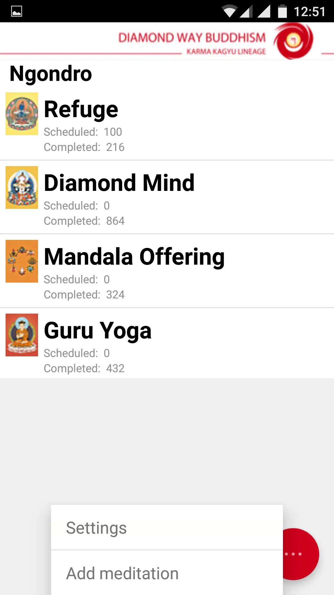 Meditation Tracker | Indus Appstore | Screenshot