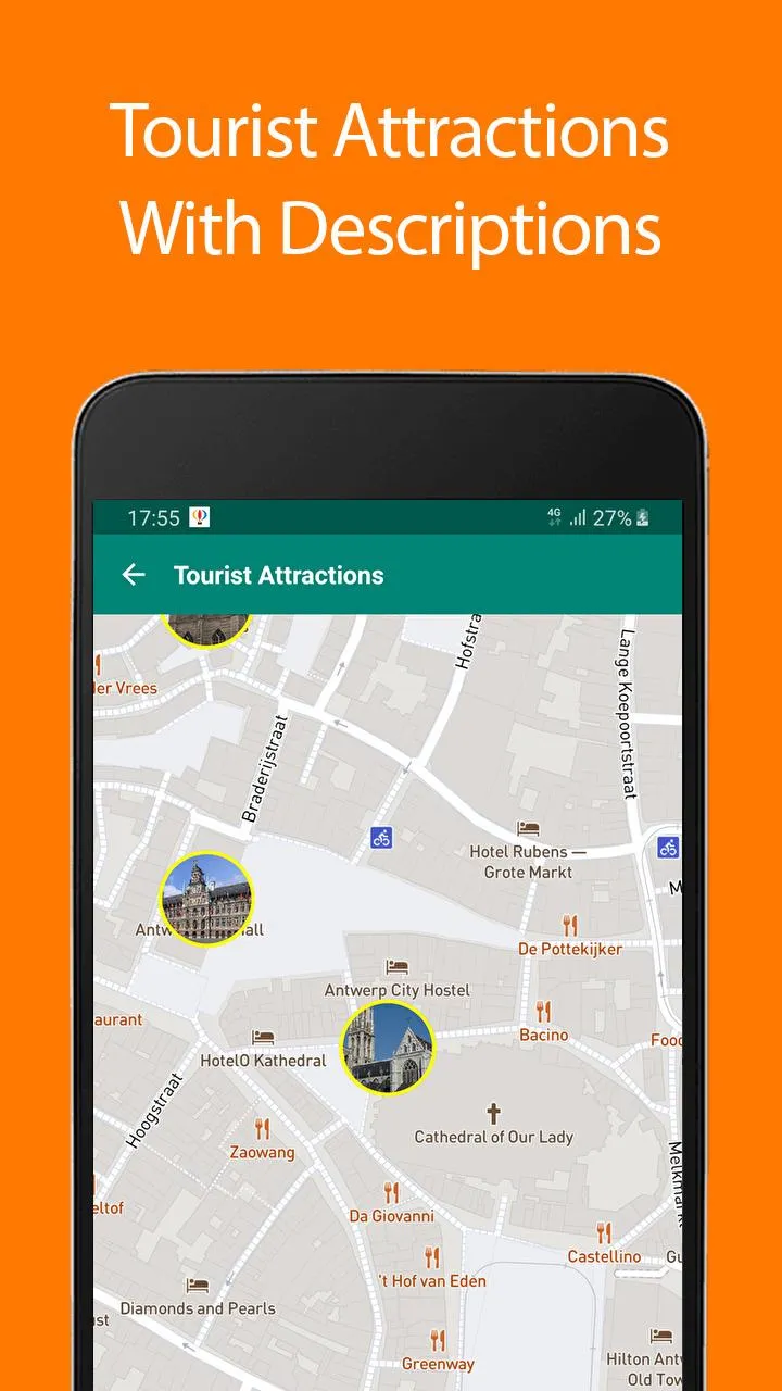 Antwerp Offline Map and Travel | Indus Appstore | Screenshot