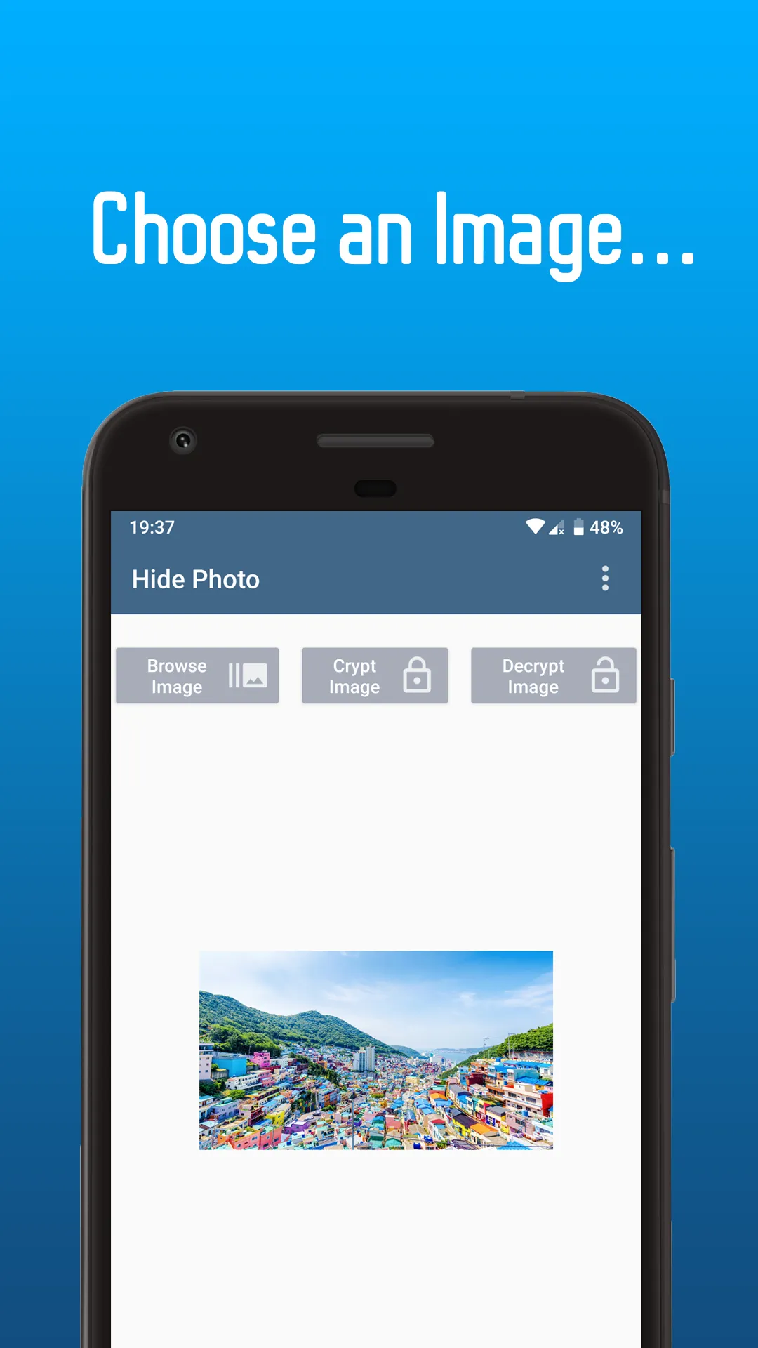 Hide Photo, encrypt image with | Indus Appstore | Screenshot