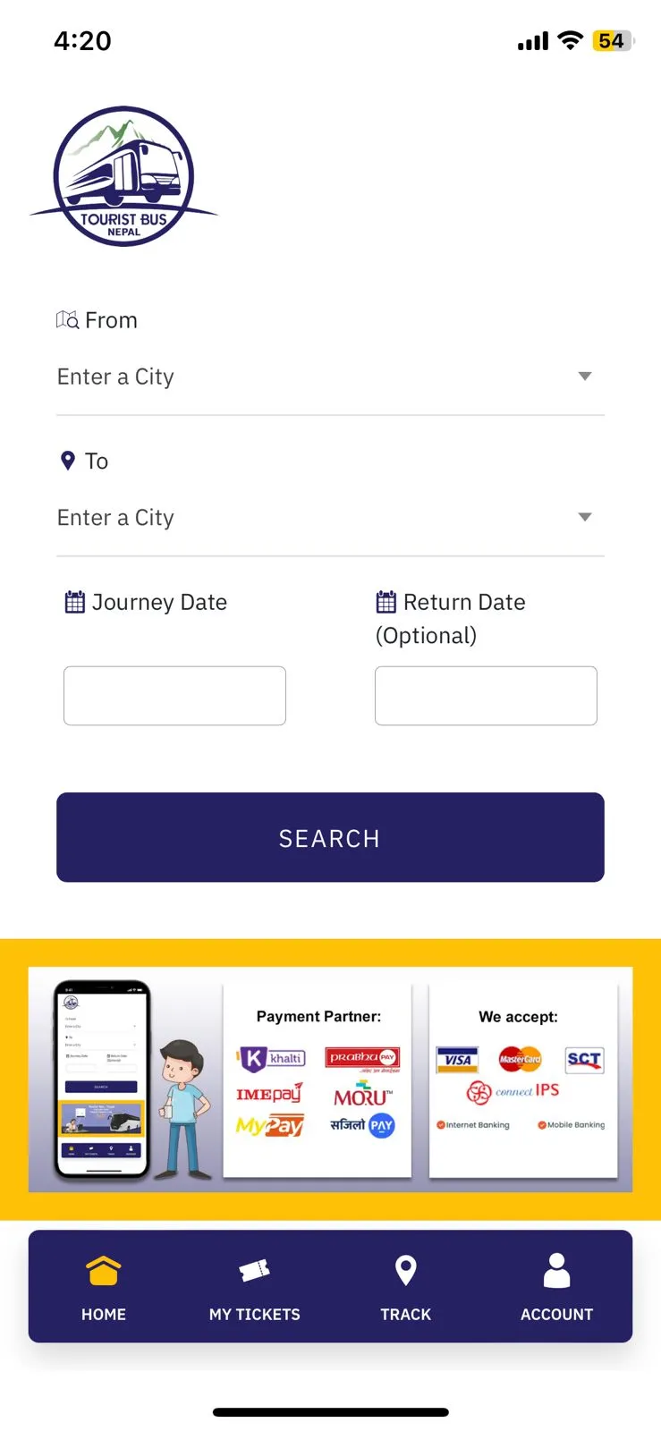 Tourist Bus - Nepal | Indus Appstore | Screenshot