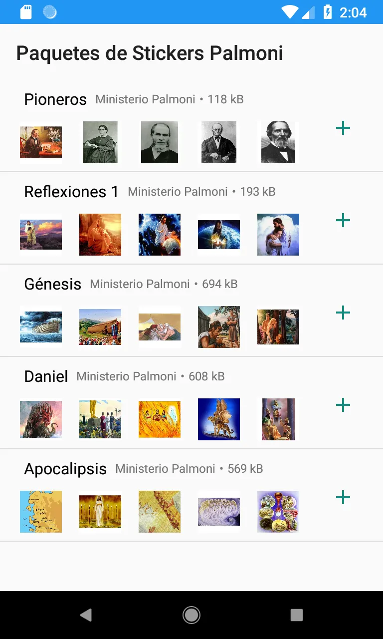 Palmoni Stickers | Indus Appstore | Screenshot