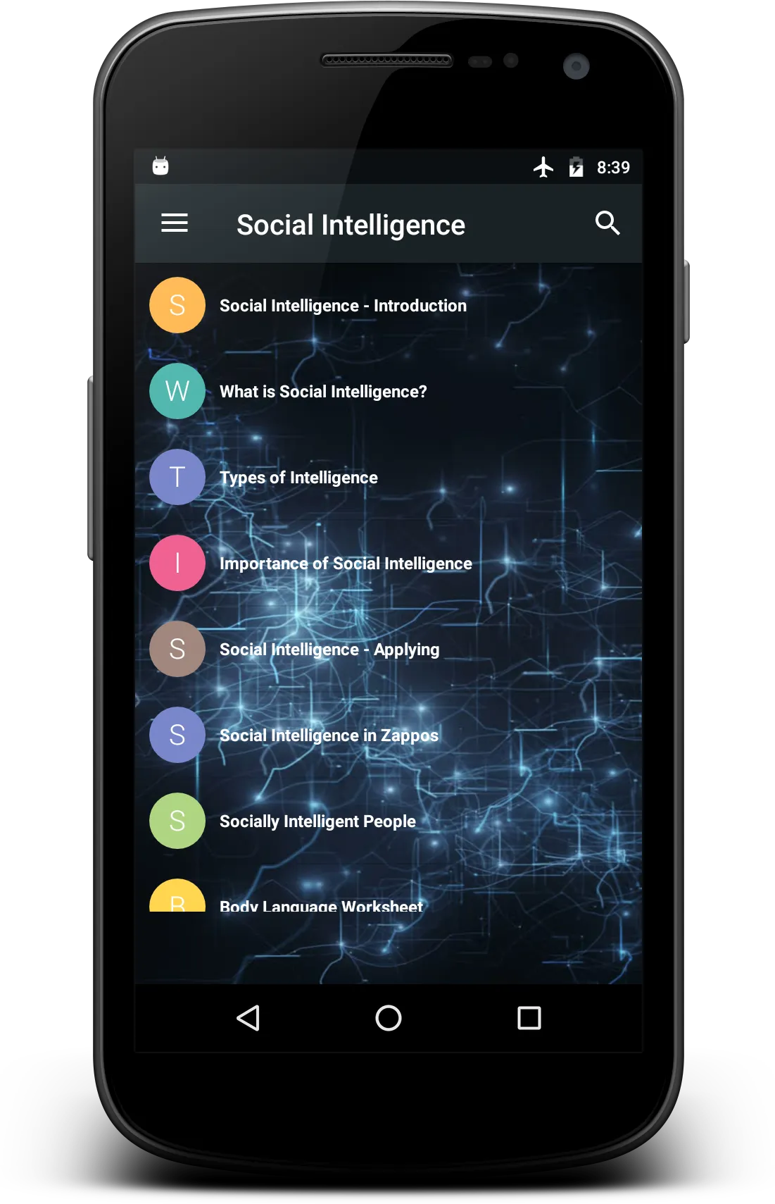 Social Intelligence | Indus Appstore | Screenshot