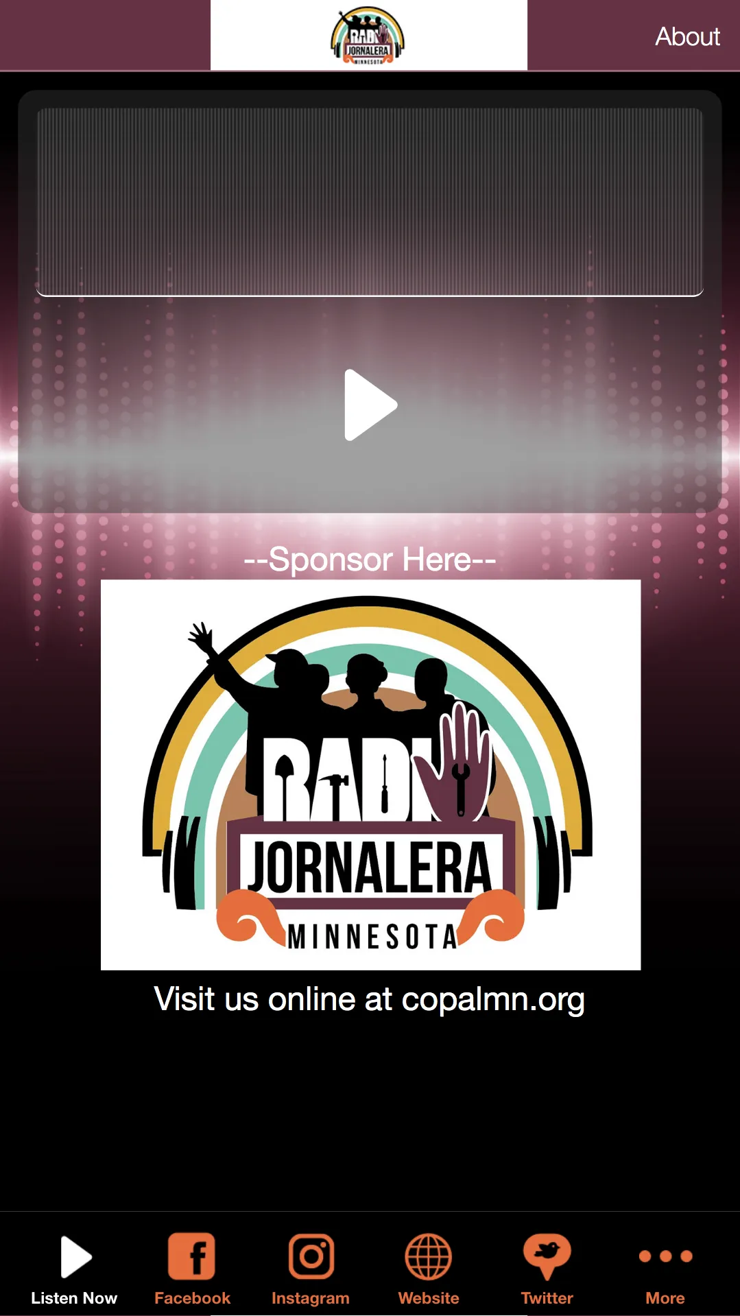 Radio Jornalera Minnesota | Indus Appstore | Screenshot