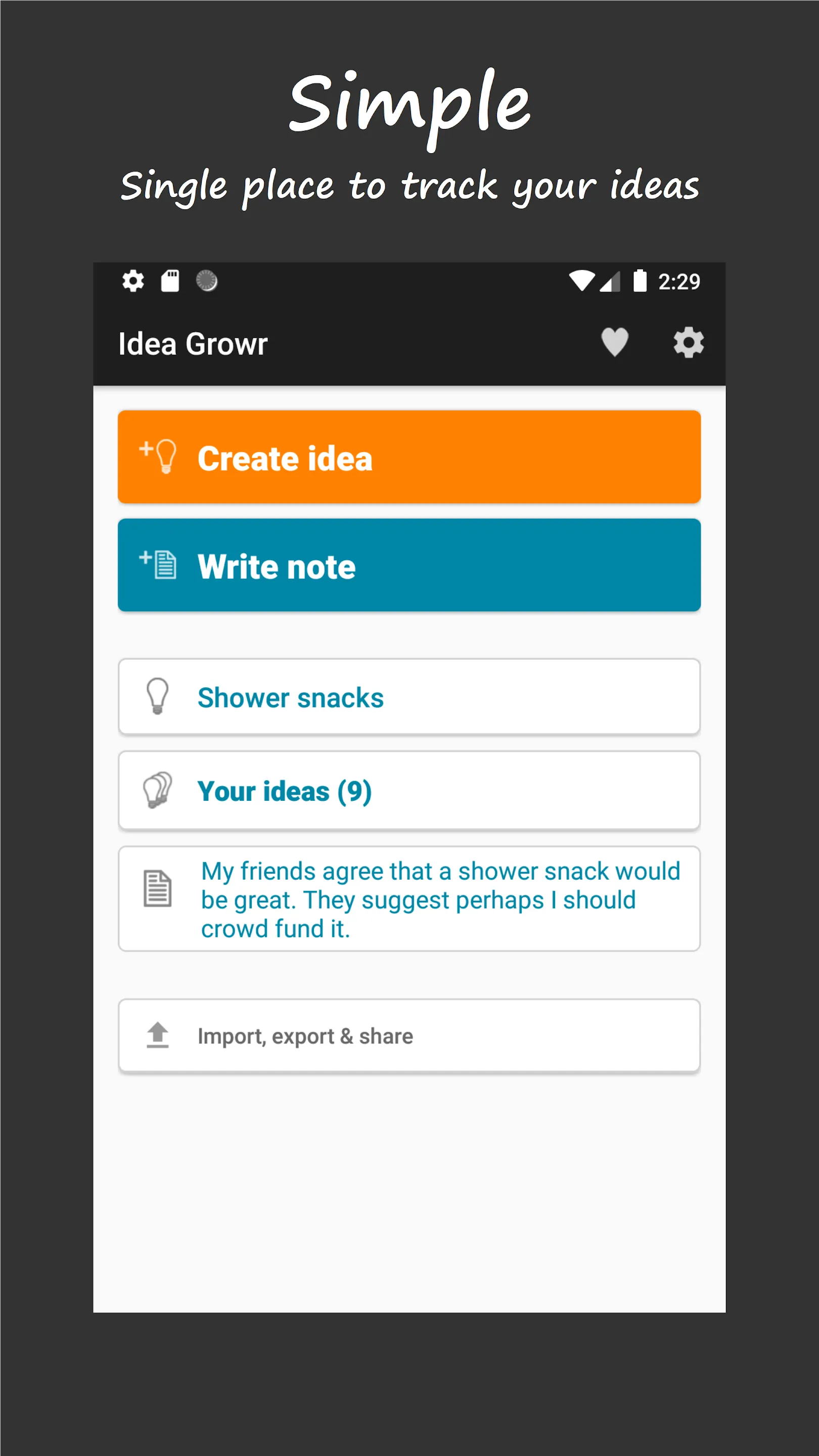 Idea Growr | Indus Appstore | Screenshot