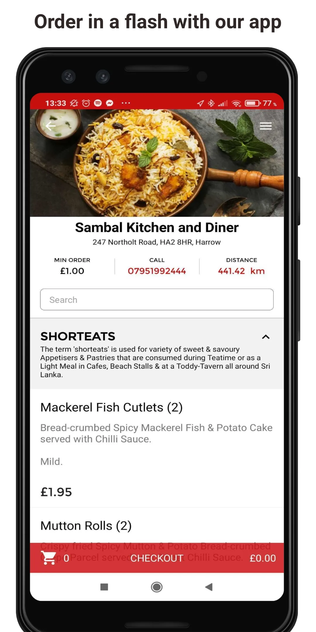 Sambal Click & Collect | Indus Appstore | Screenshot