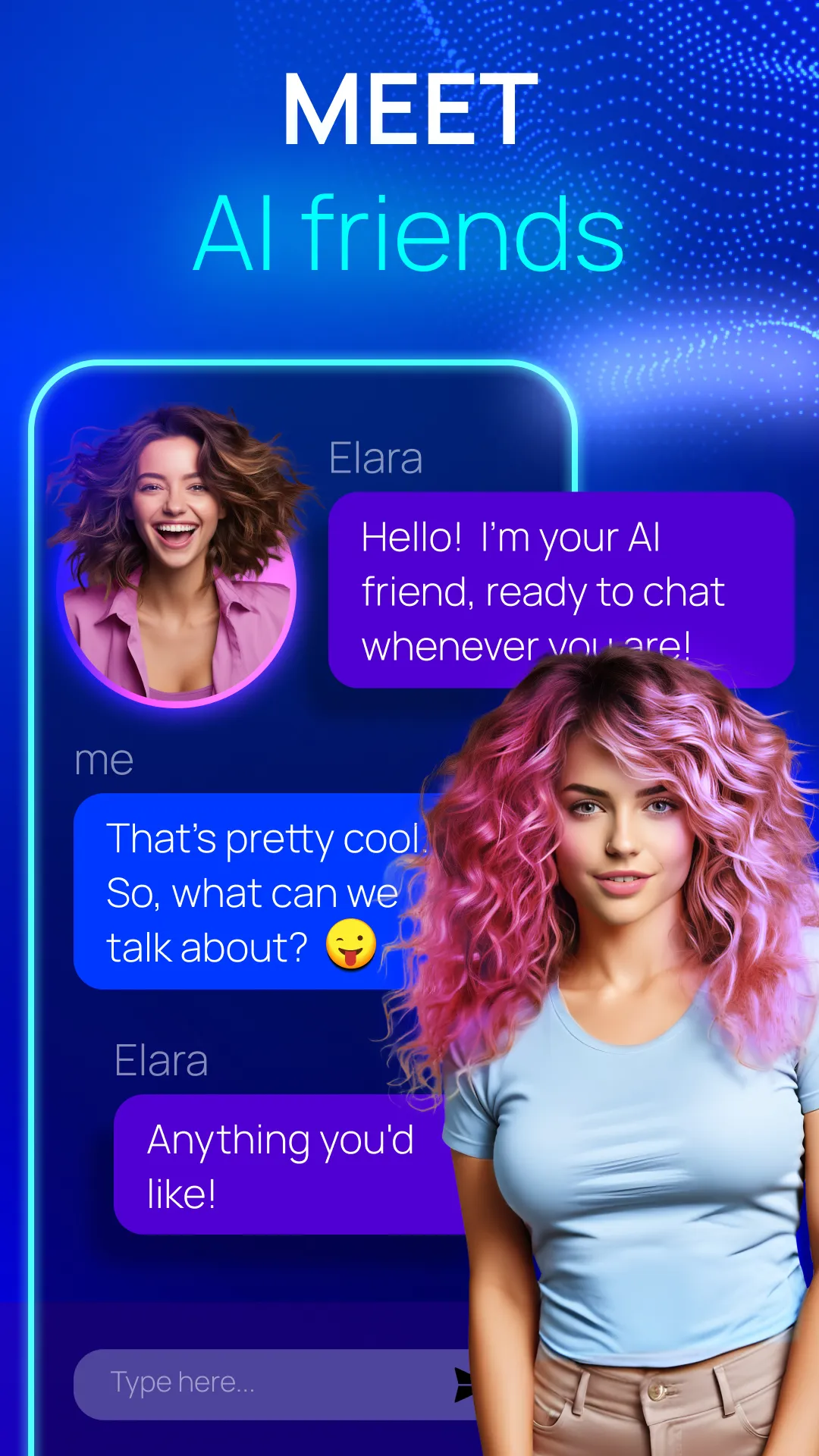 SoulPartner: Chat AI Friend | Indus Appstore | Screenshot