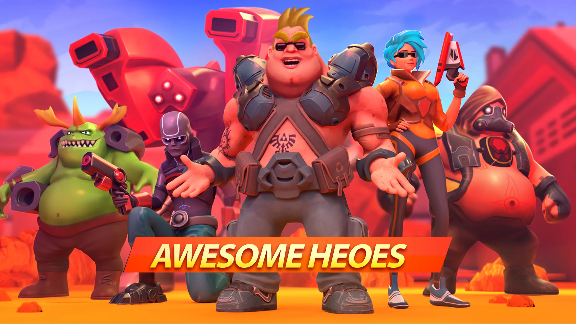 Frag Hero Shooter Mad Heroes | Indus Appstore | Screenshot