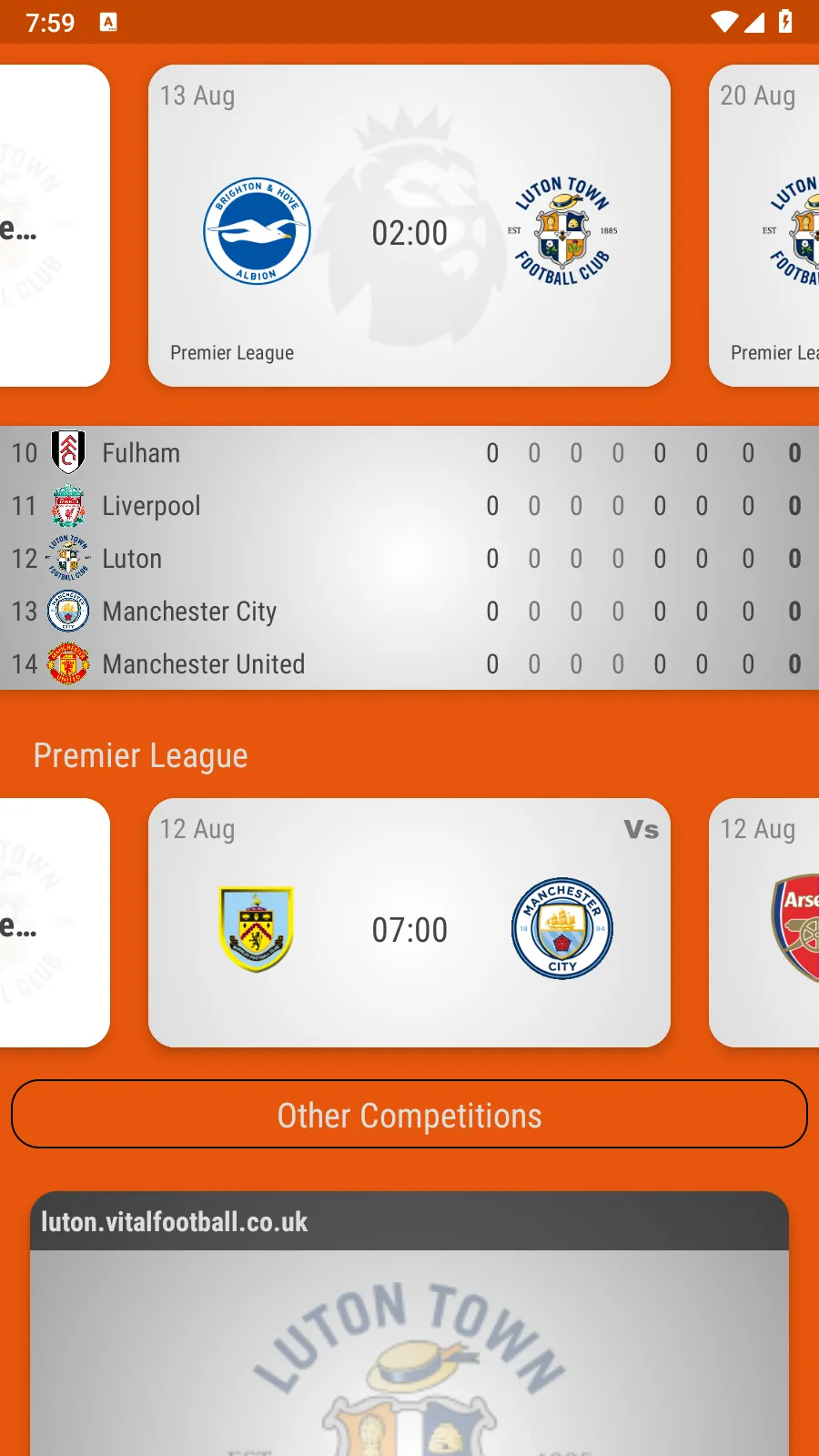 Luton Town Fan App | Indus Appstore | Screenshot