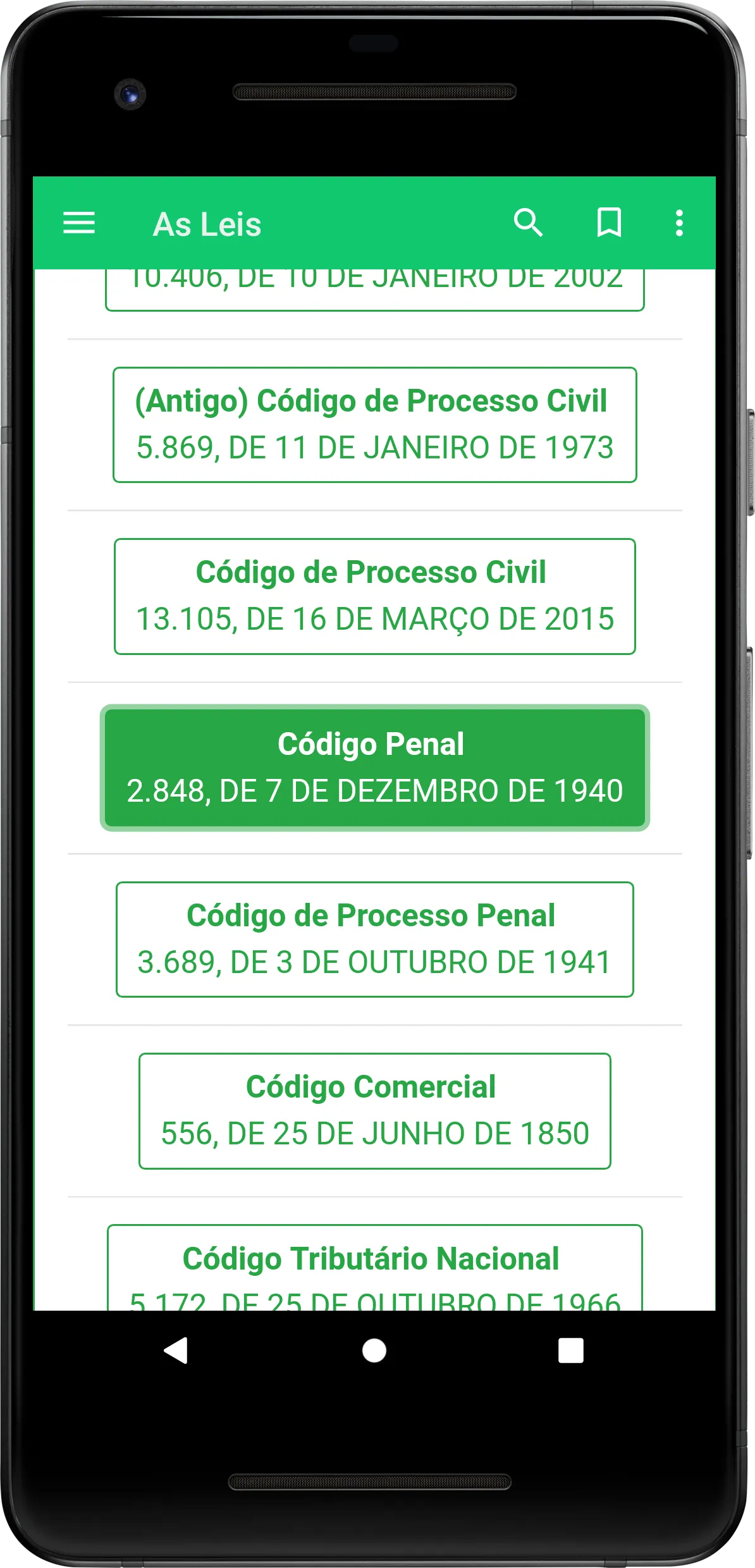 AsLeis - Legislação | Indus Appstore | Screenshot