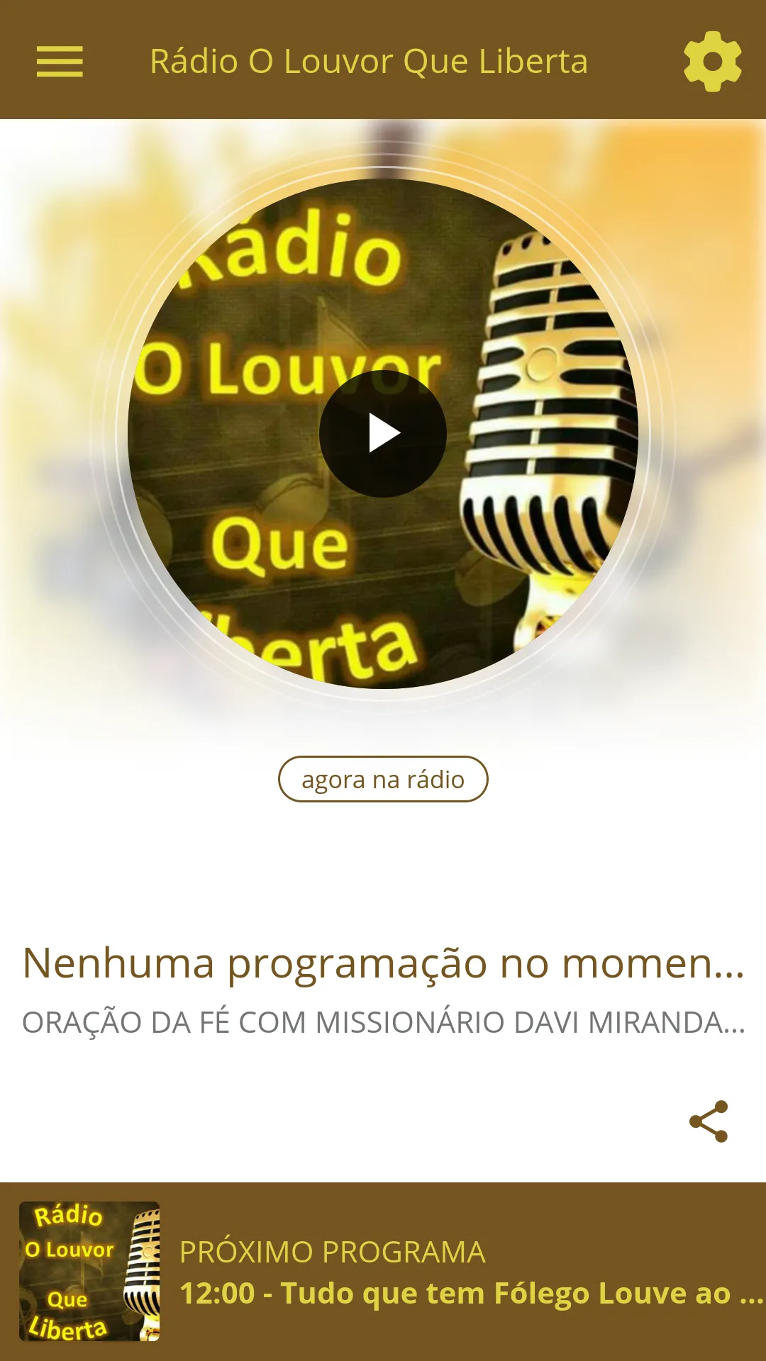 Rádio O Louvor Que Liberta | Indus Appstore | Screenshot