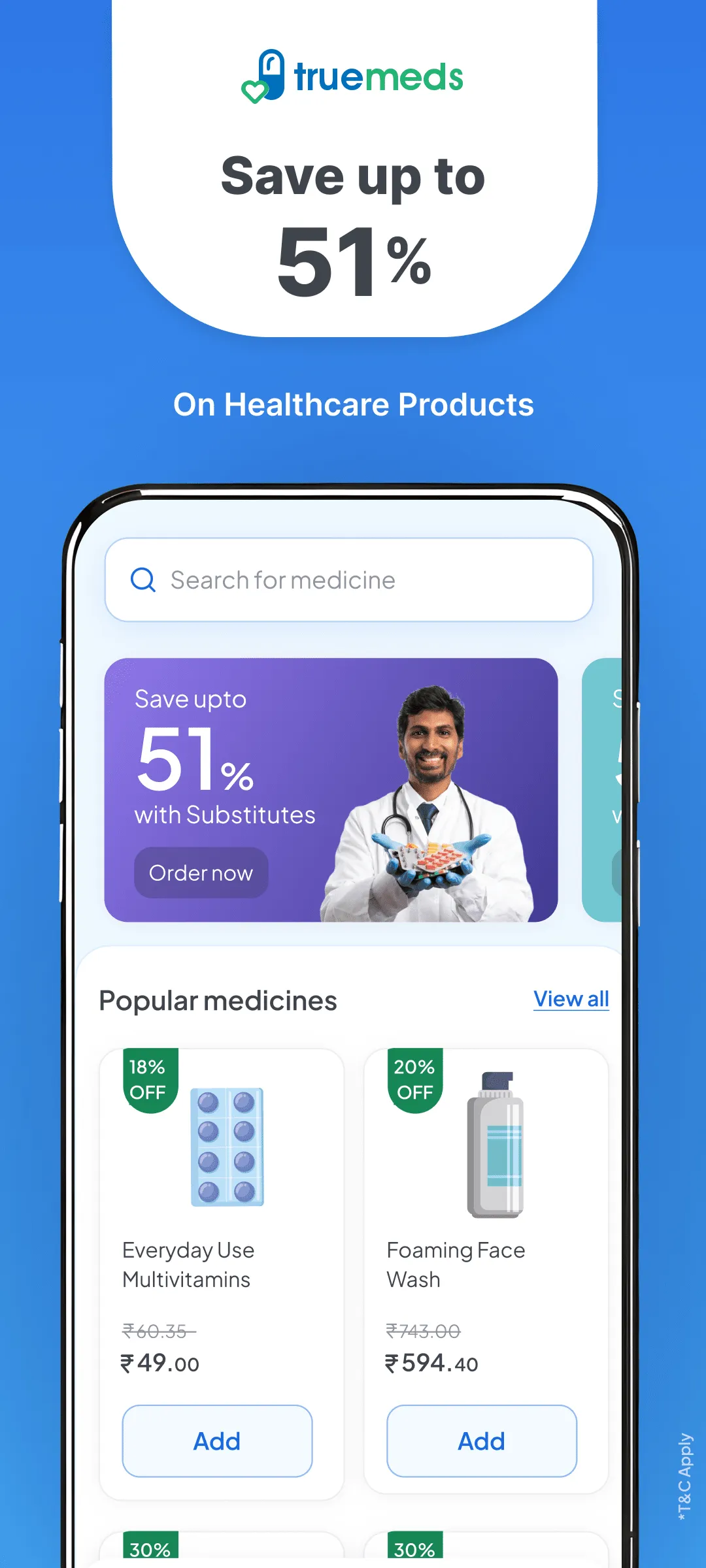 Truemeds - Health & Medicine | Indus Appstore | Screenshot