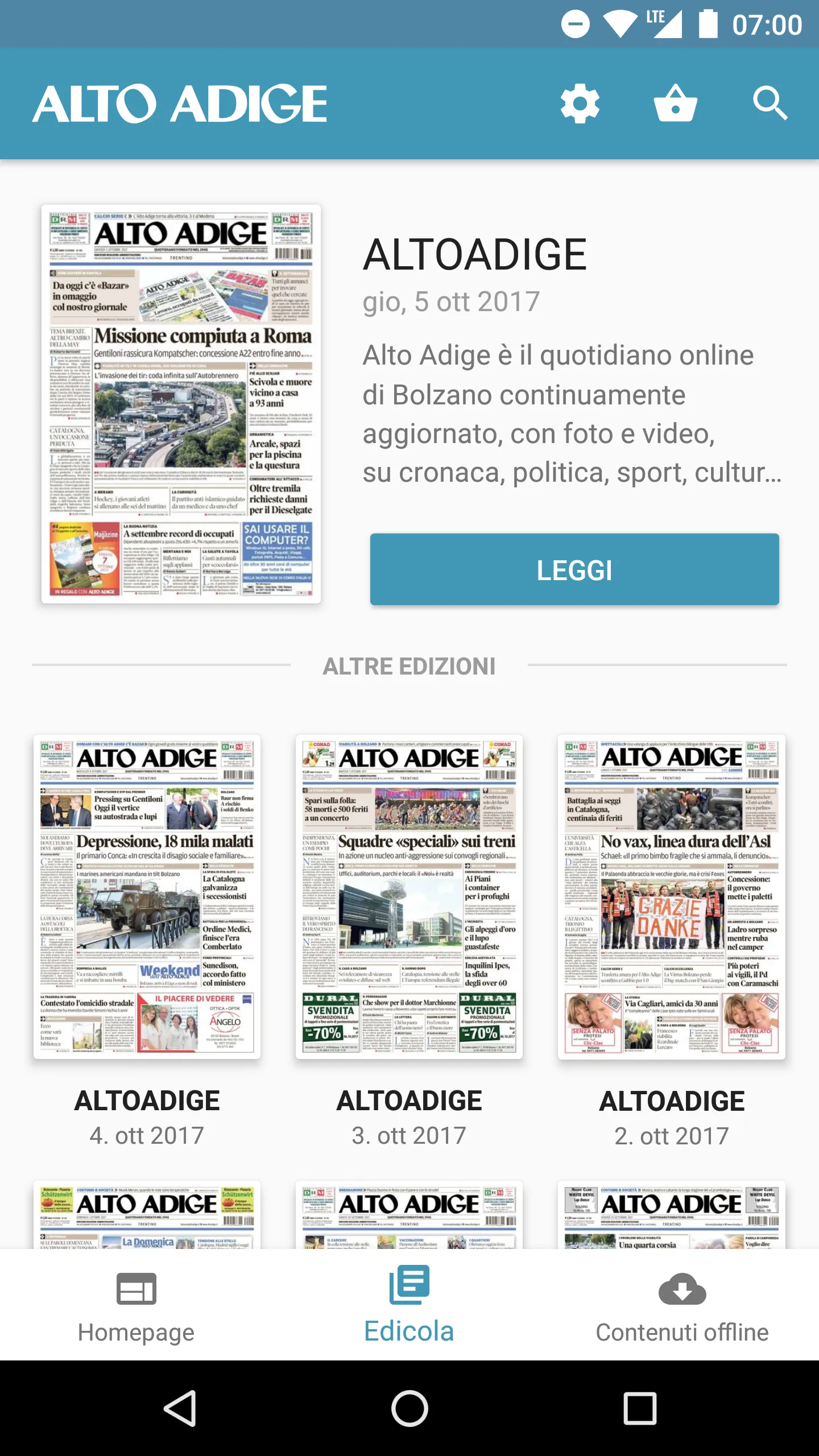 Alto Adige | Indus Appstore | Screenshot